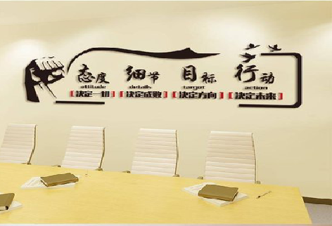 遵义企业文化墙主要展示什么？