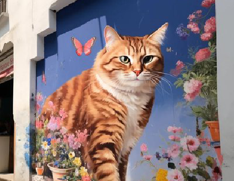 遵义自己绘制有个性的手绘墙