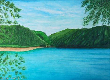 遵义在墙绘中，如何绘画绿水青山？