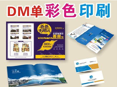 遵义单页印刷，色彩搭配简单。