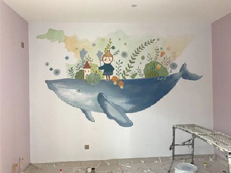 遵义手绘墙的特点及优势。