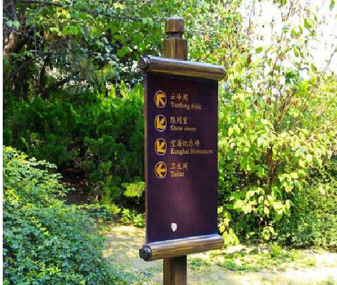 遵义标识牌与环境之间有什么关系？